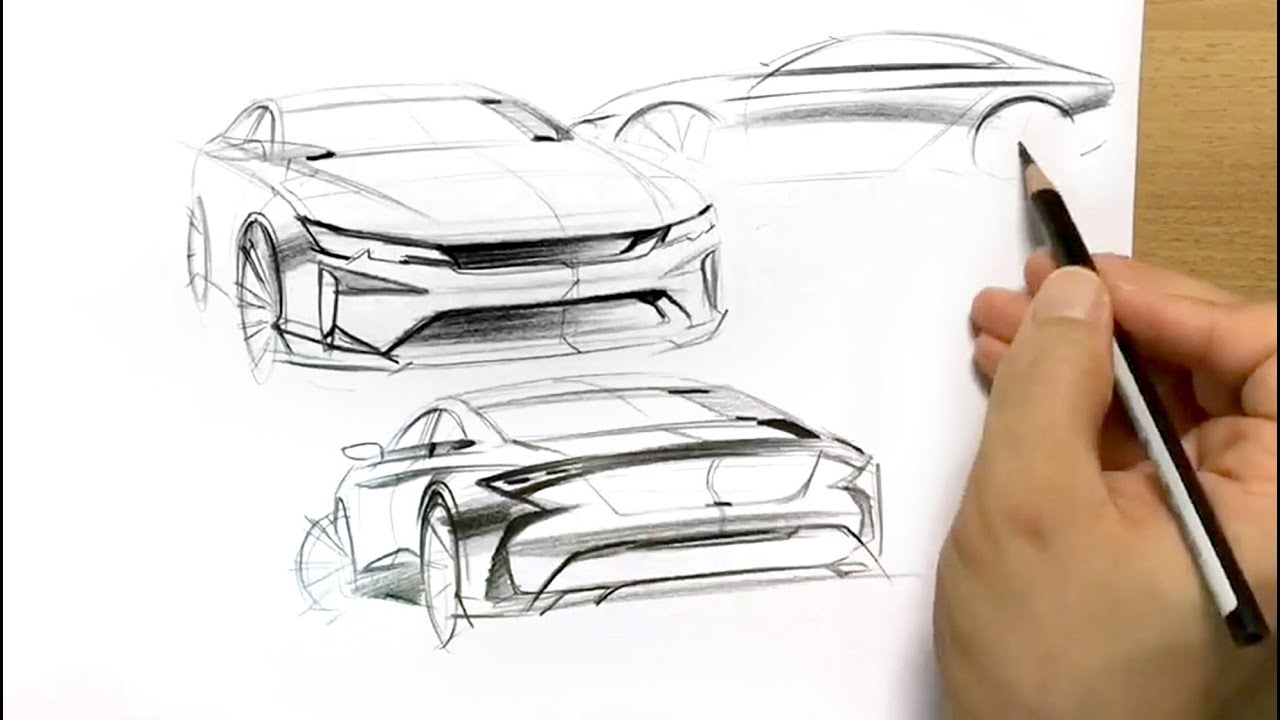 car design sketch