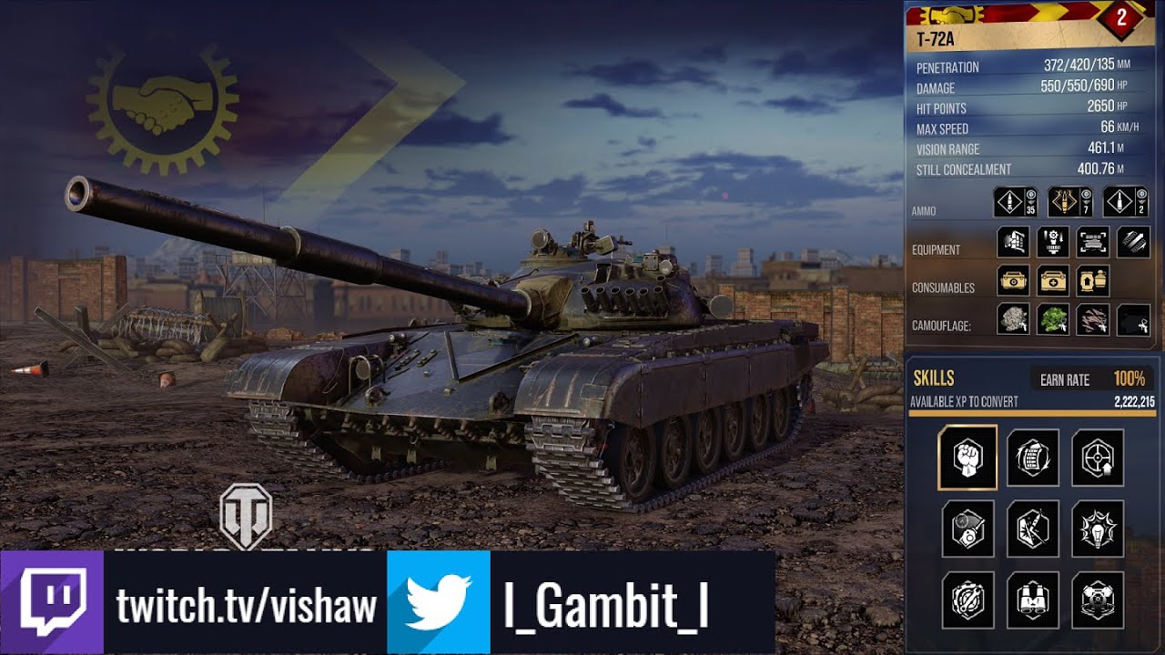 T72A - An Escalation Era Heavy Tank: 10K Damage: WoT Console