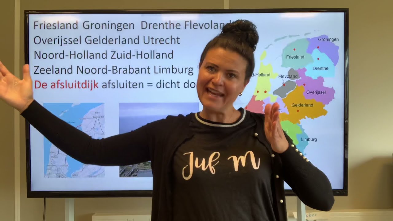 NT2 Nederland: provincie brug tunnel Afsluitdijk eiland hoofdstad TC7.5 #learndutch