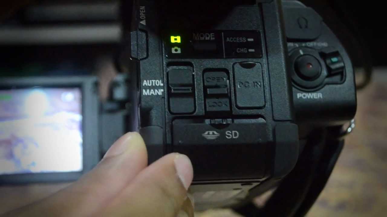 HXR-NX70P Unboxing