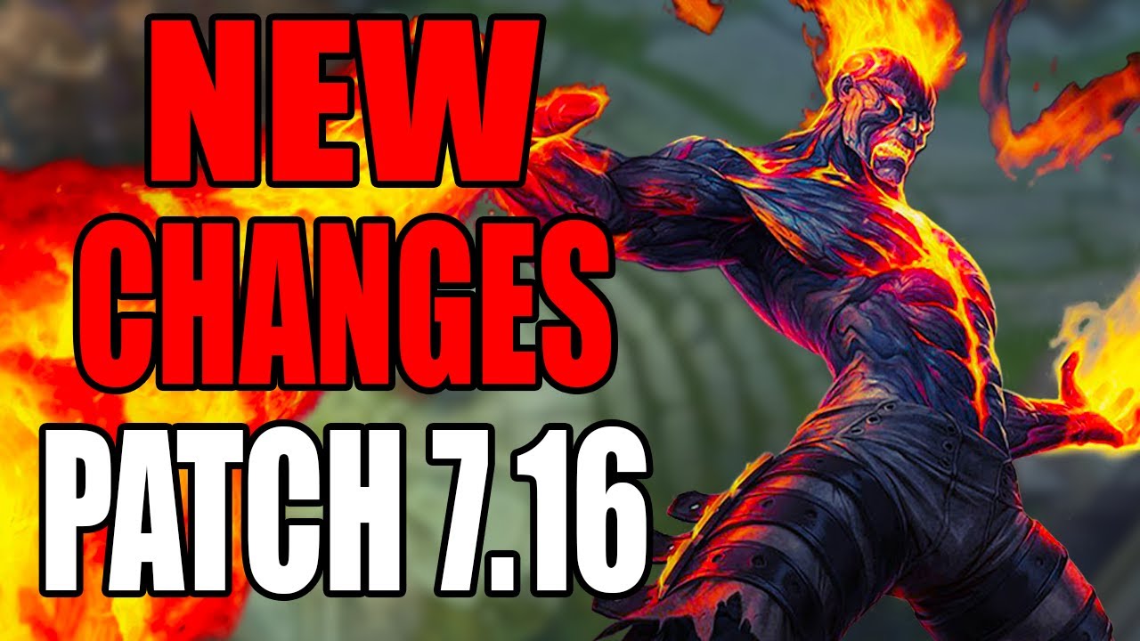 NEW CHANGES PATCH 7.16 | BRAND BUFF AND SYNDRA NERF! | League of Legends