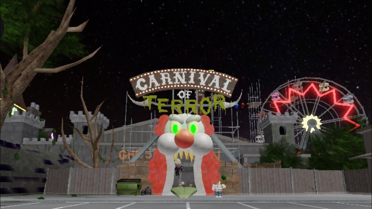 PLAYING ESCAPE THE CARNIVAL OF TERROR IN ROBLOX #PENNYWISE #ROBLOX #GAMING