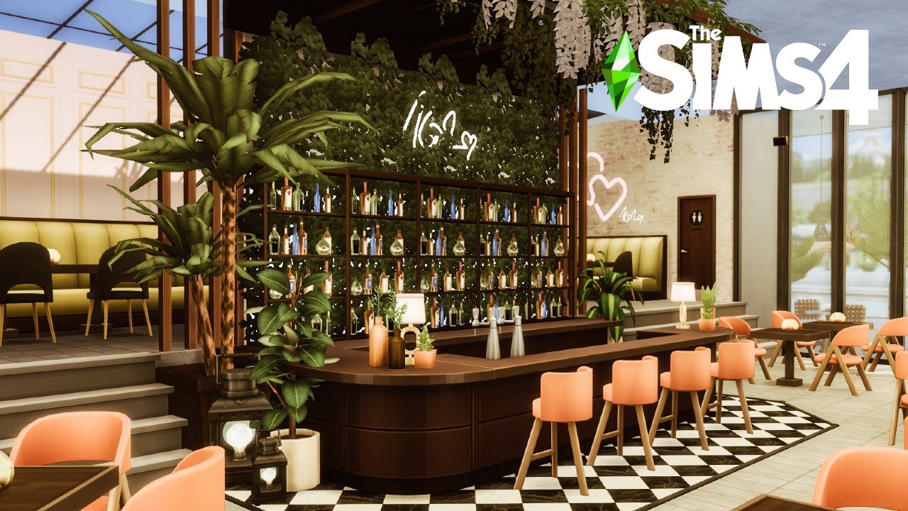 The Cassia | Romantic Restaurant | The Sims 4 | Speed Build | NO CC | Dine Out