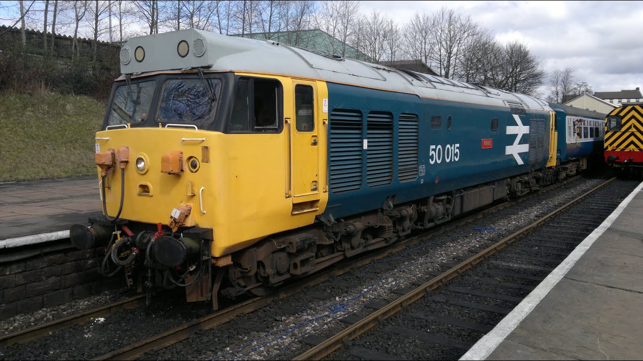 East Lancs Railway (50015) sat 4 /4 /15 LOCO TV UK