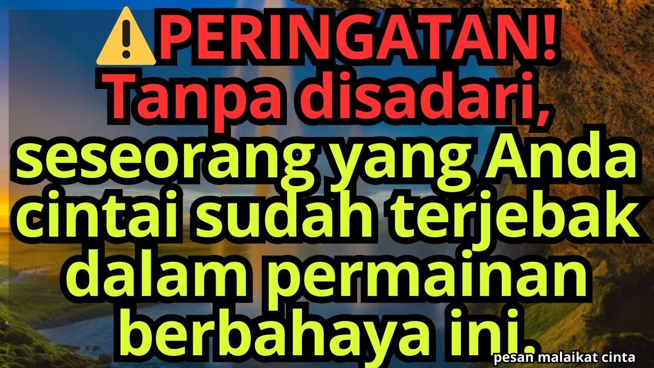 PERINGATAN! Tanpa disadari, seseorang yang Anda cintai sudah terjebak dalam permainan berbahaya ini