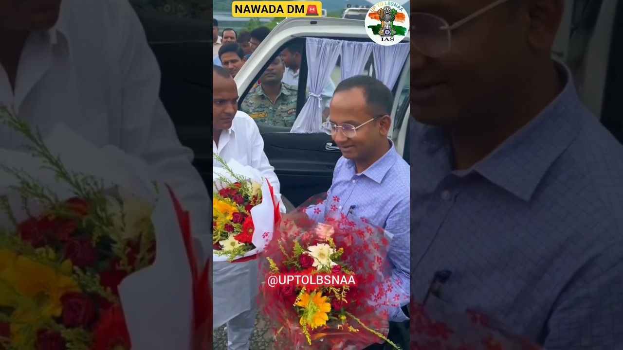 NAWADA DM IAS RAVI PRAKASH SIR GRAND ENTRY ❣️UPSC BEST MOTIVATION VIDEO❣️#upsc #upscmotivation #ias