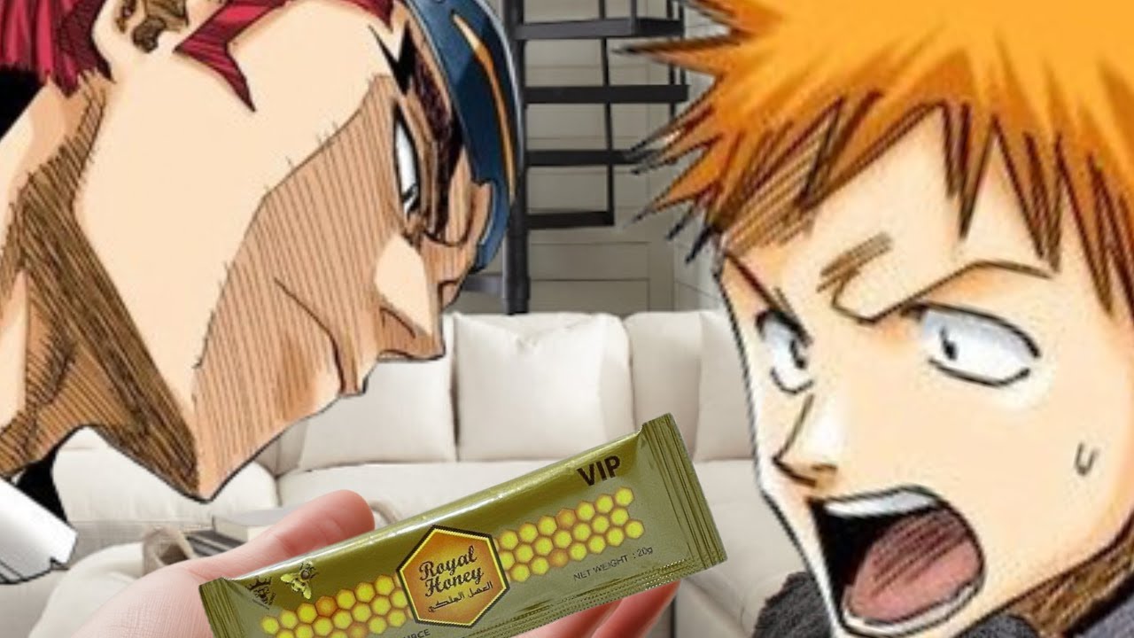 Ichigo use a honey pack