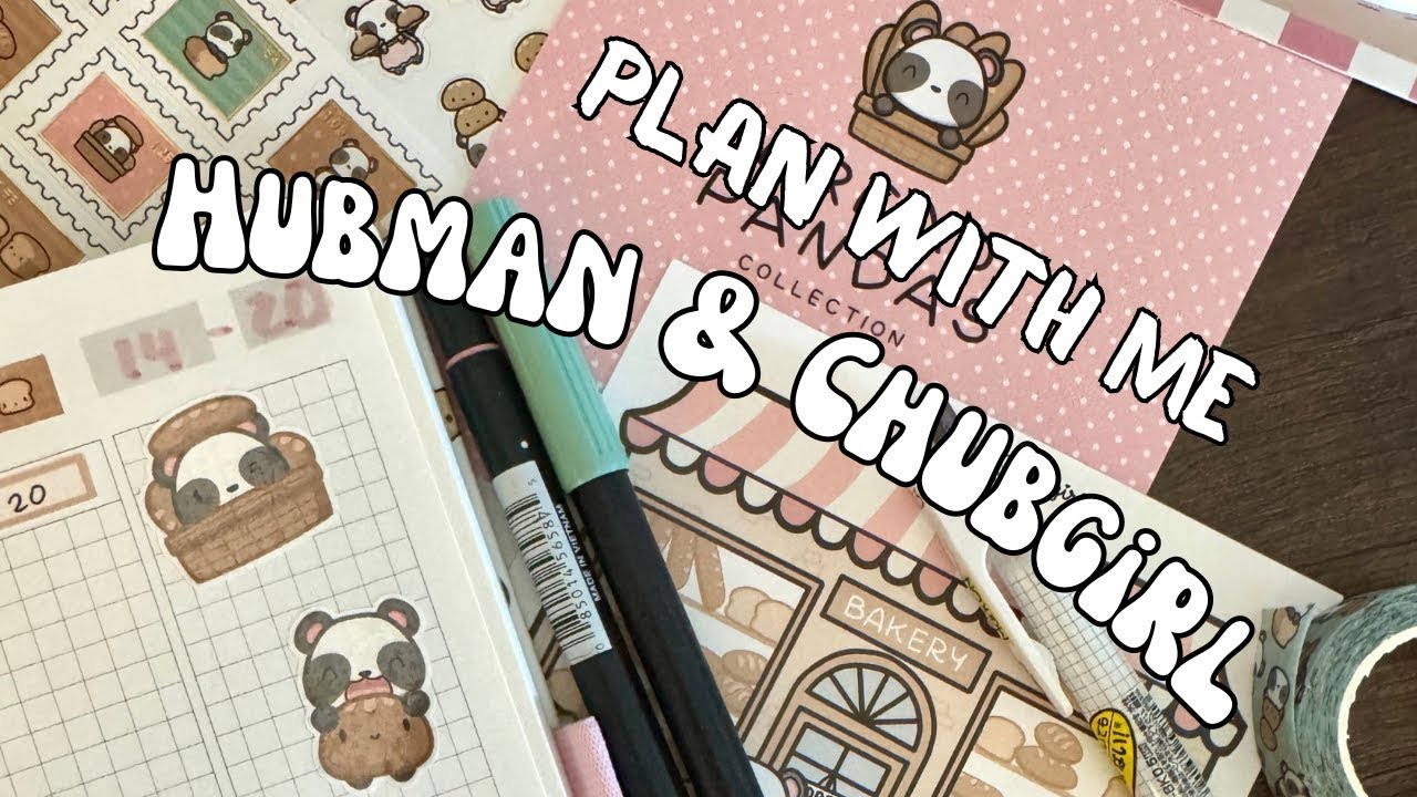 Hubman and Chubgirl Plan With Me | Weekly Planning | Planner Set Up 