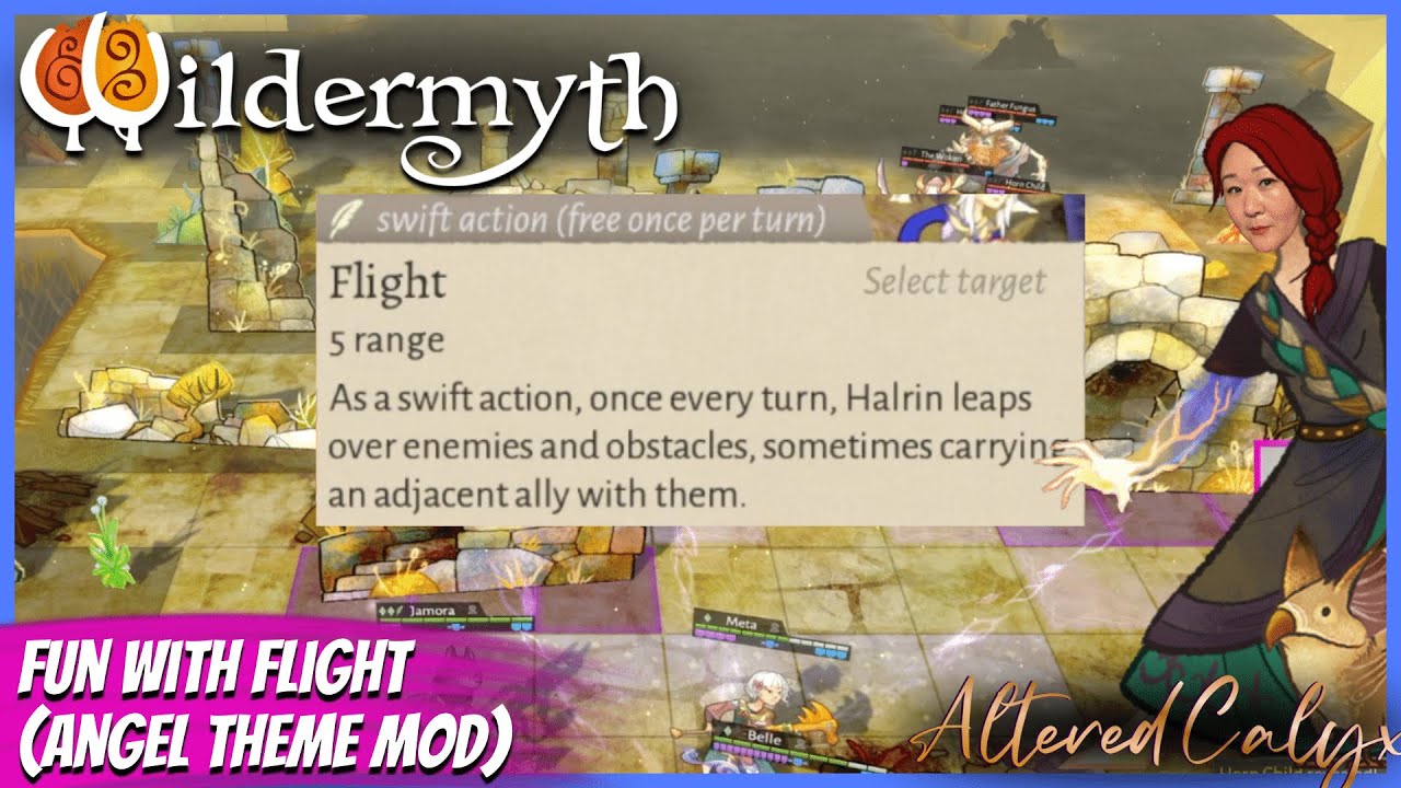 [Wildermyth] Having Fun with the Angel Theme Mod