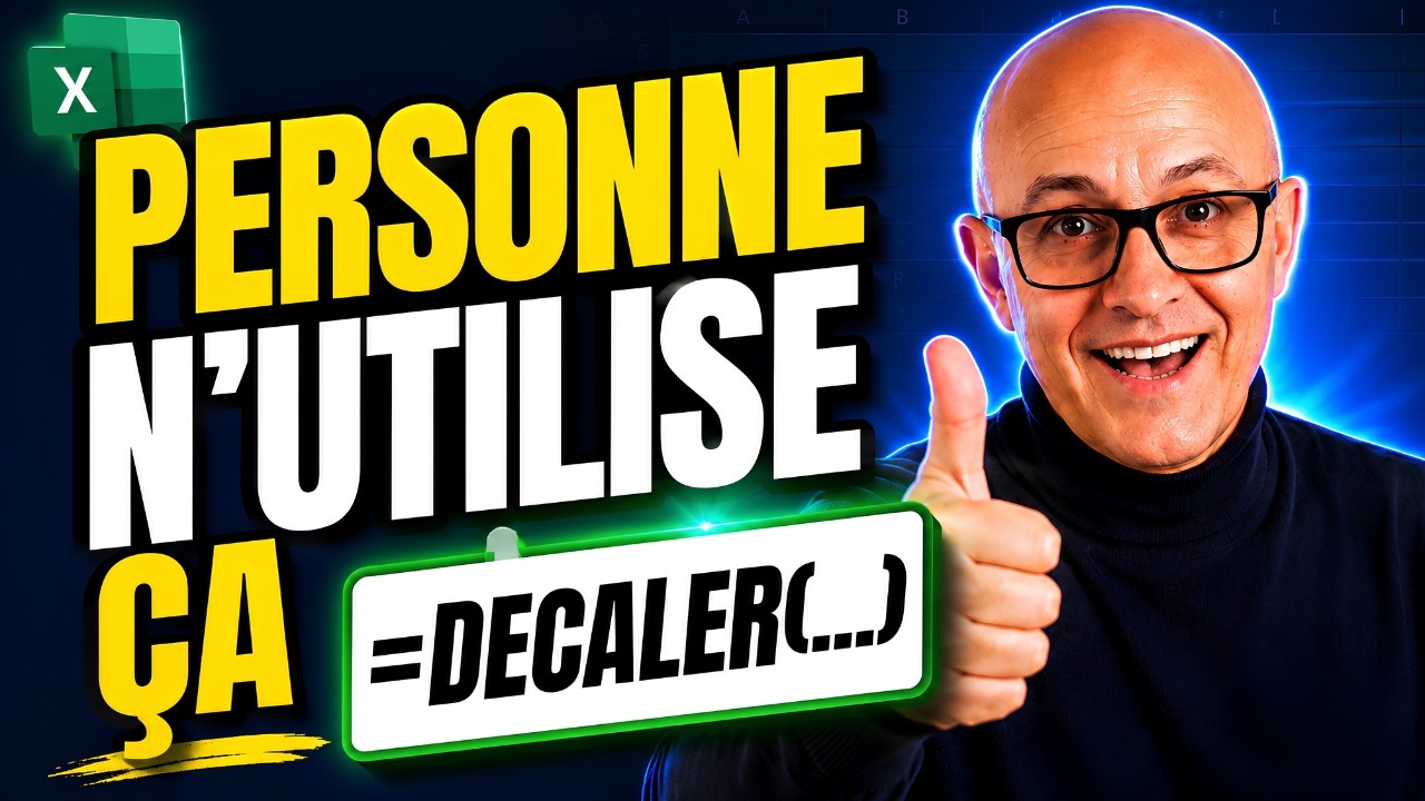 DECALER Excel | La Fonction Puissante que 90% Ignorent ! 🔍