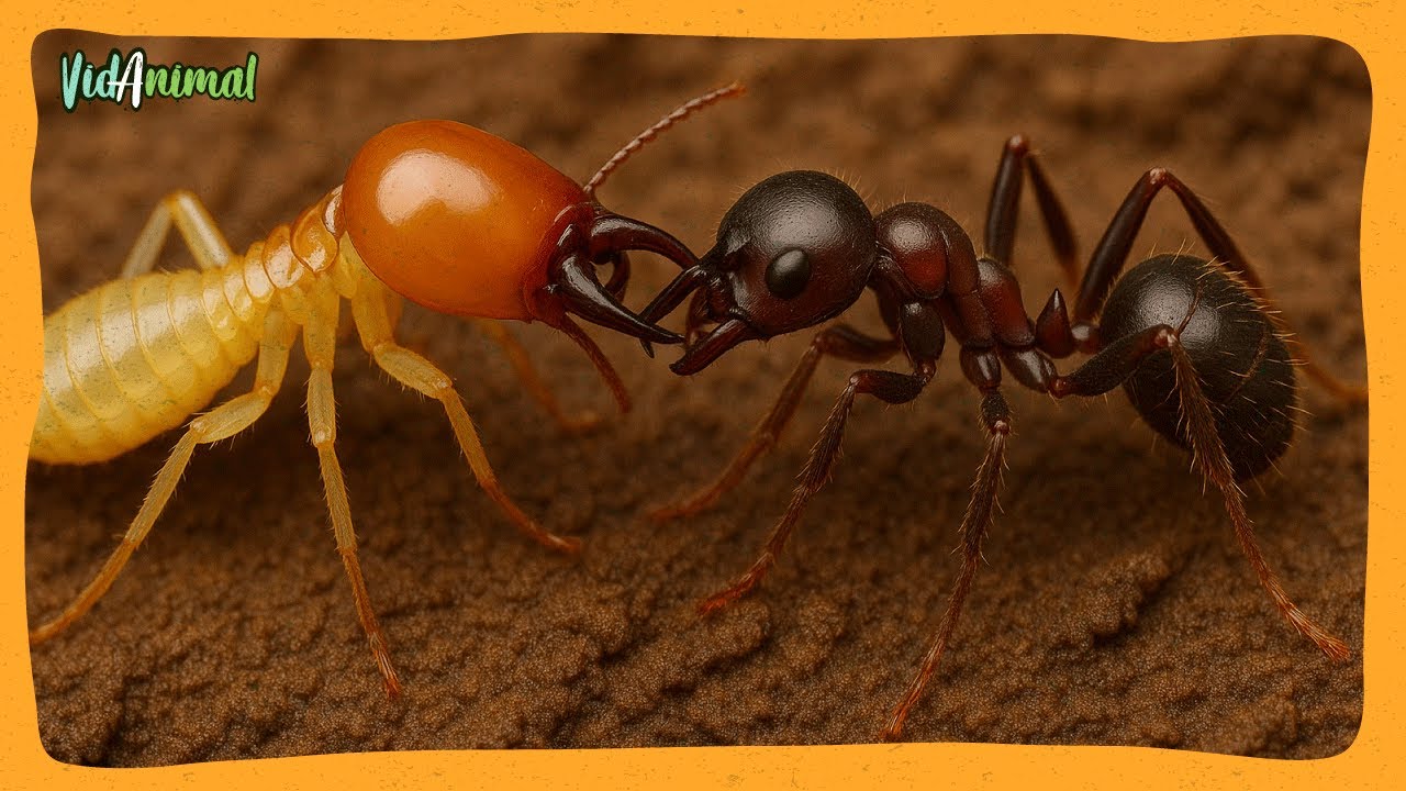 HORMIGAS VS TERMITAS: La Guerra Silenciosa Bajo Tierra