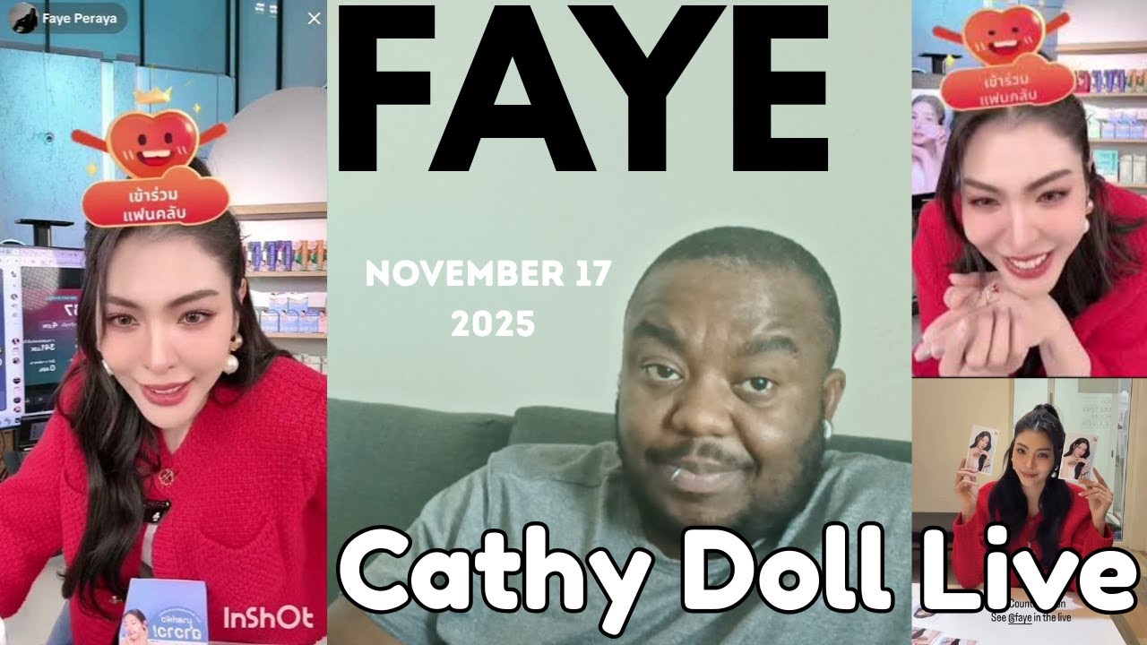 Faye is the New Presenter of Cathy Doll | Thai GL REACTION