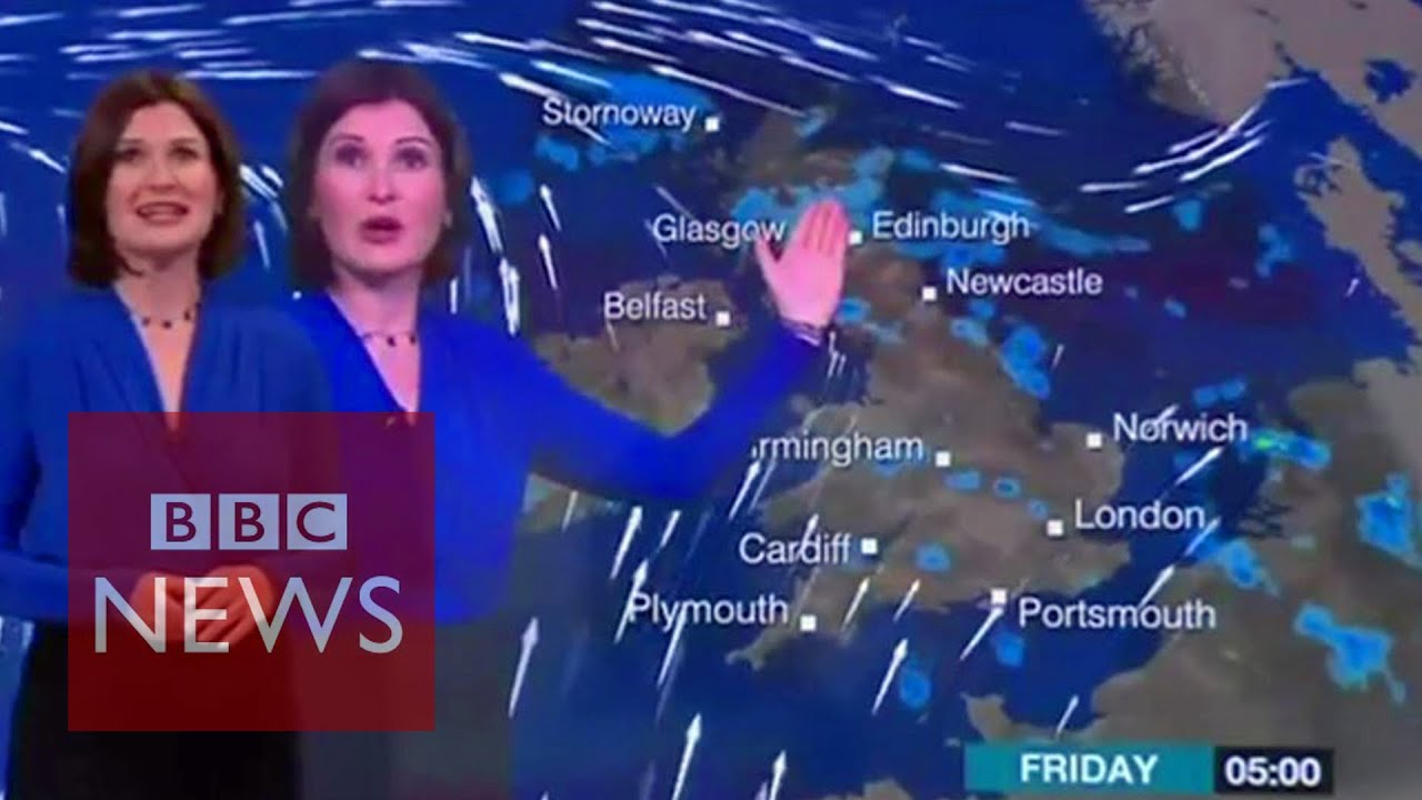 When BBC weather forecast goes wrong: Bloopers & funny incidents