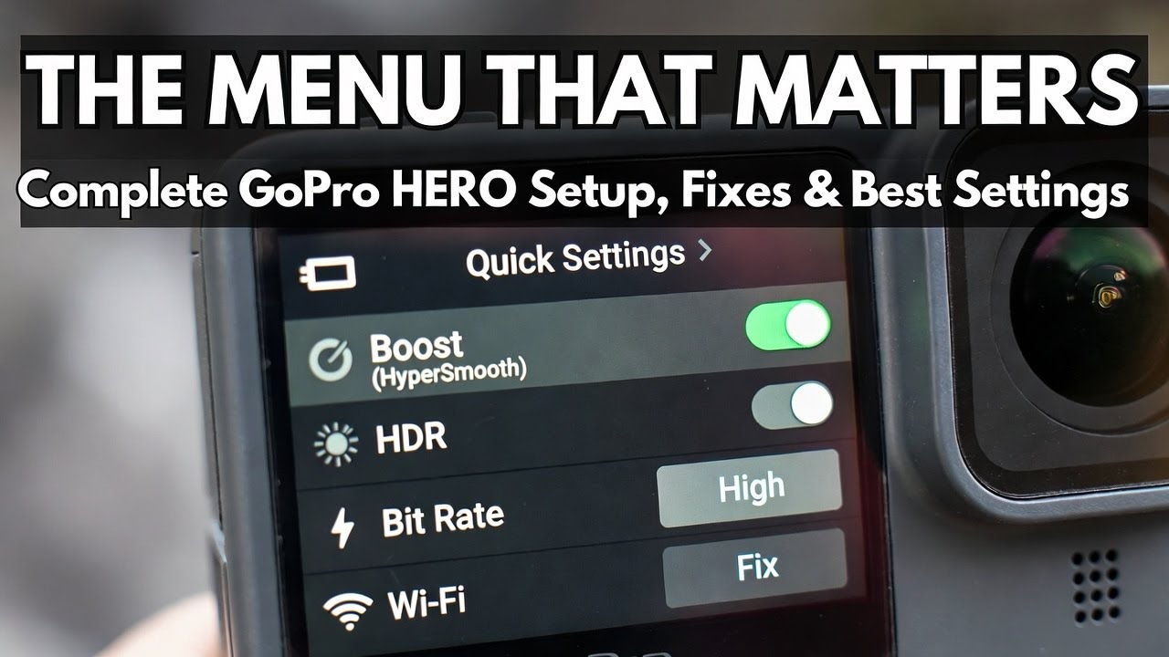 GoPro Lit Hero 4K – Complete Setup, Fixes & Best Settings
