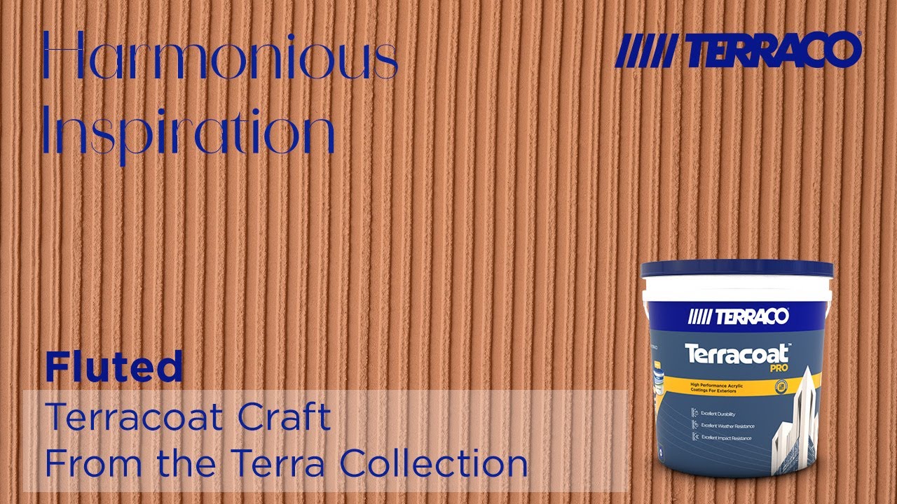 Fluted | Terra | Terracoat Craft | Harmonious Inspiration - Signature Facade Finishes by Terraco