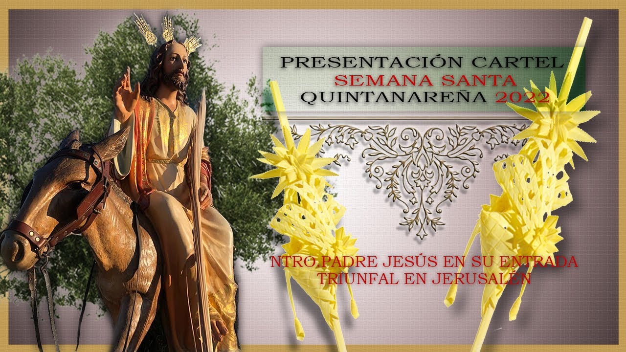 Intro CARTEL SEMANA SANTA 2022-Cofradia Cristo de la Humildad-Quintanar de la Orden(Toledo)