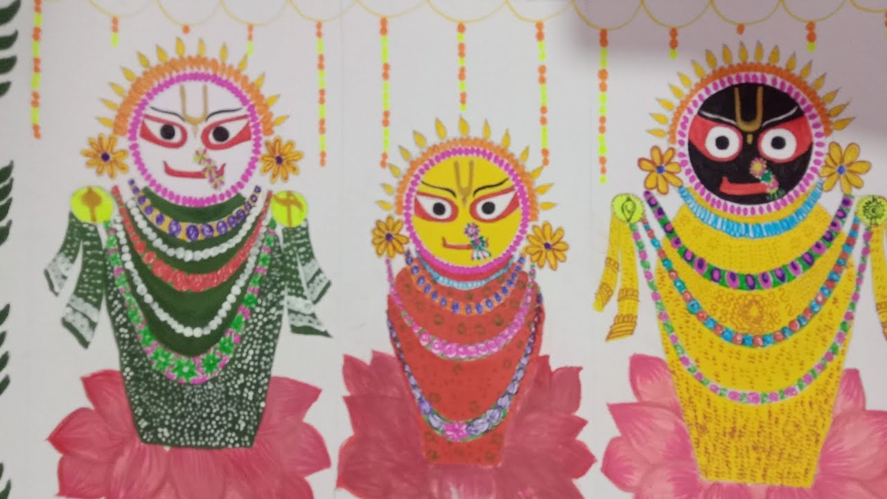 In the divine of lord of universe #jagannath #jagannathstatus #jayjagannath #diy @Gunmun93 