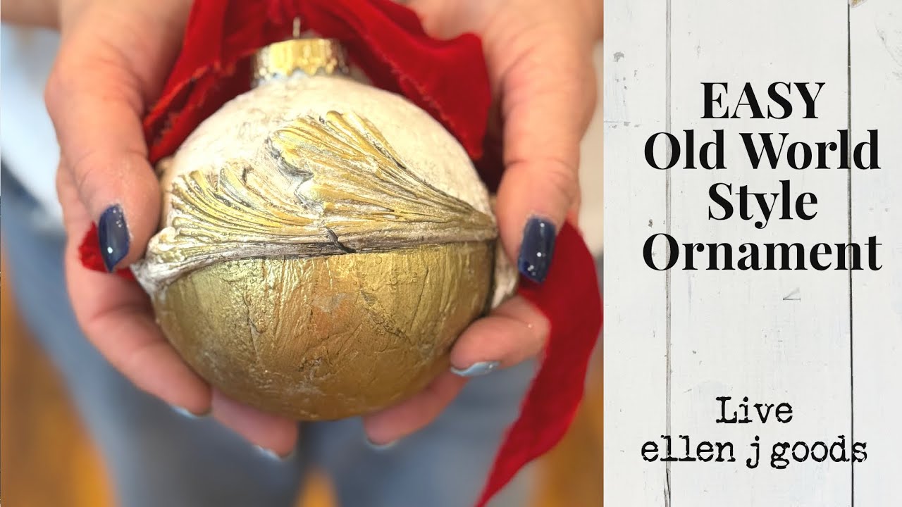 Old World Style Ornament!