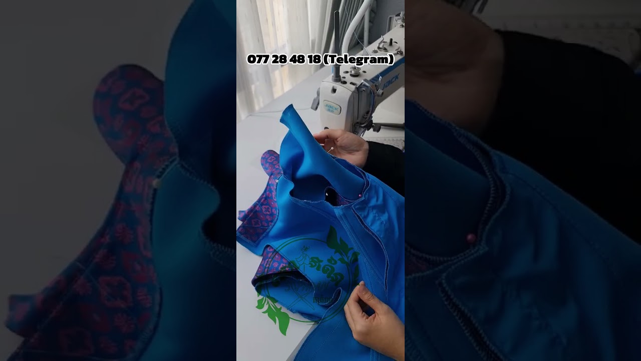 💥របៀបបញ្ចូលដៃអាវ ✂️សោភ័ណកាត់ដេរមានទីតាំង💁🏼‍♀️ប៉េងហួតបឹងស្នោផ្លូវp22ផ្ទះ101គំរោង7