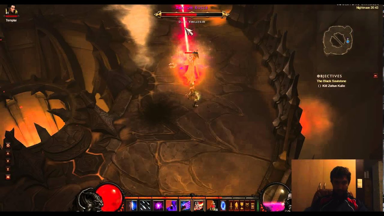 Diablo 3 Boss - Zoltun Kulle [Nightmare Wizard]