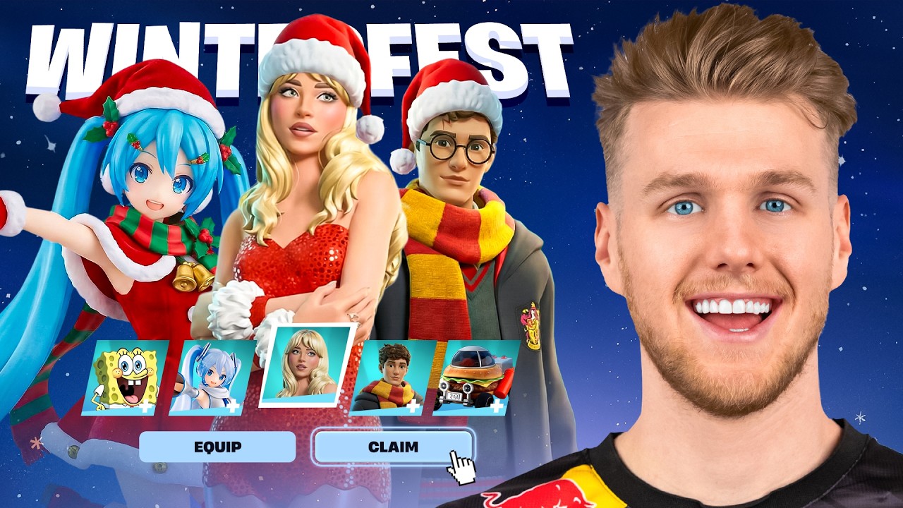 Fortnite's Winterfest Update is HERE!