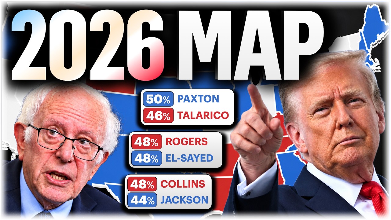 The 2026 Senate Map a Month From Election Day!
