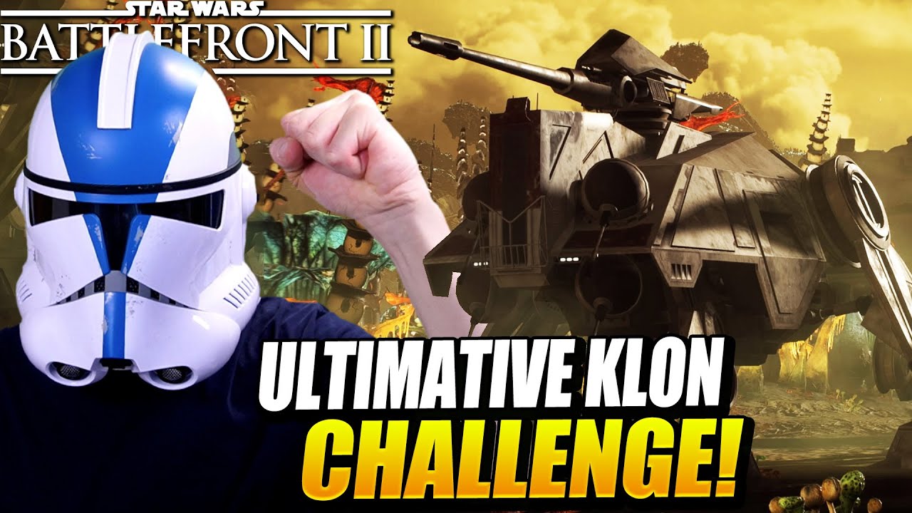 Wir sind als KLON im AT-TE - Star Wars Battlefront 2 Klon Trooper Challenge