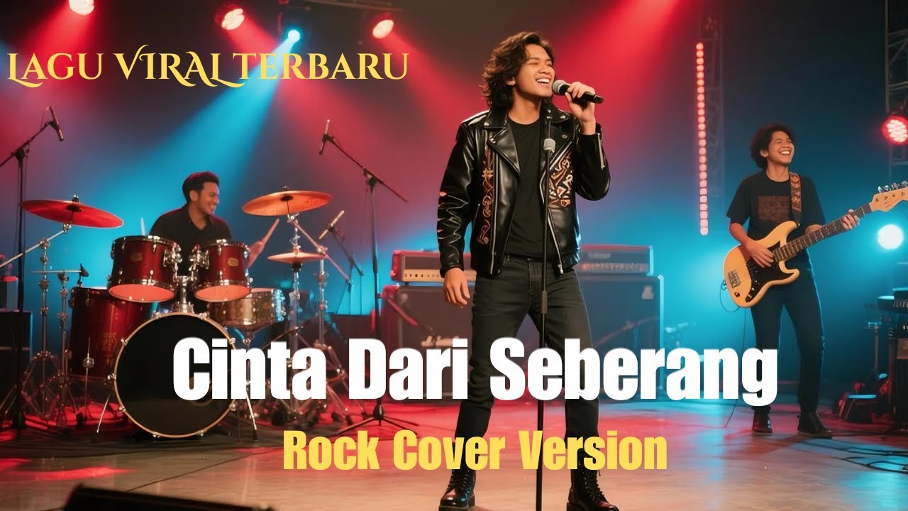 Cinta dari Seberang (Lirik) - Cover Rock Version