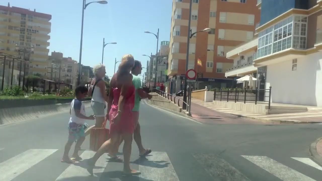 Испания 11 лет назад 🇪🇸 Еду по Агуадульсе в Рокетас-де-Мар