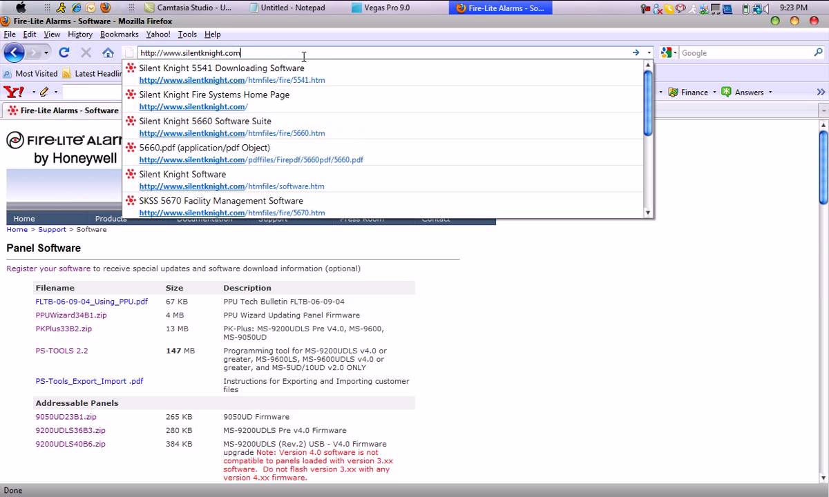 How To Download Fire Lite Panel Software And the Silent Knight Software