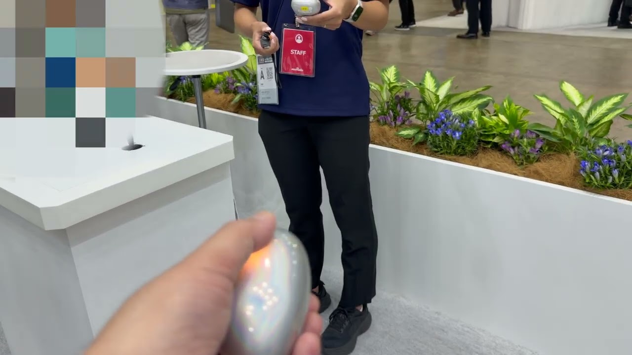 CEATEC 2025：村田製作所 関西万博でも展示された「ふしぎな石ころ“echorb（エコーブ）”」体験
