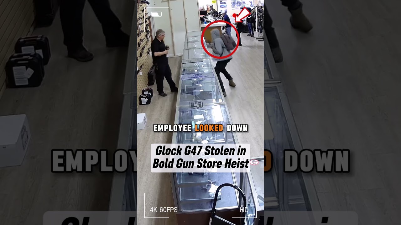 Brazen Bull City Armory Heist: Suspect Snatches Glock G47, Later Accused of Sledgehammer Attack