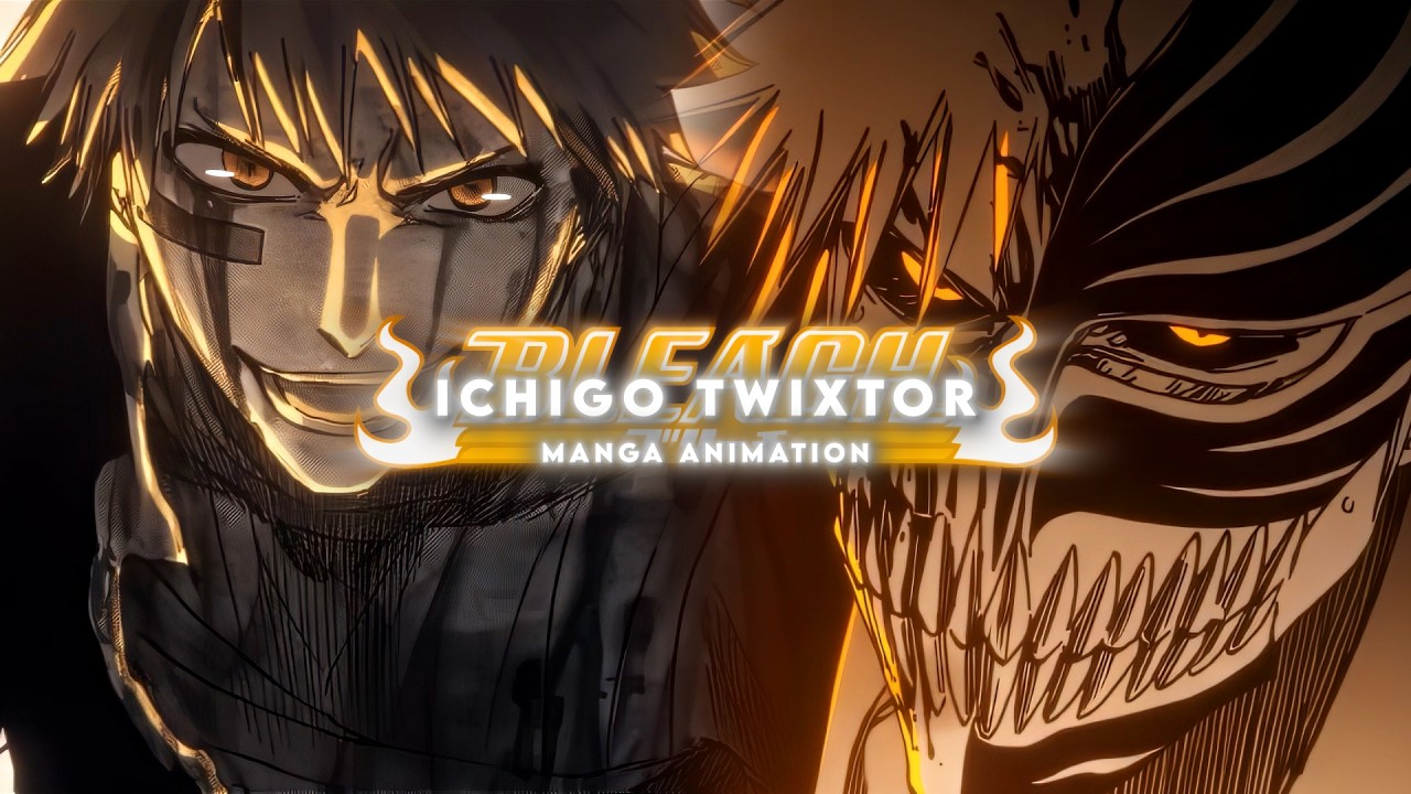 Ichigo Kurosaki Manga Animation | Twixtor Clips | Bleach