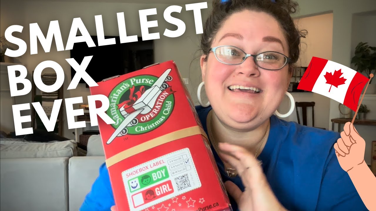 Space Saving Tips for Small Shoeboxes for Operation Christmas Child