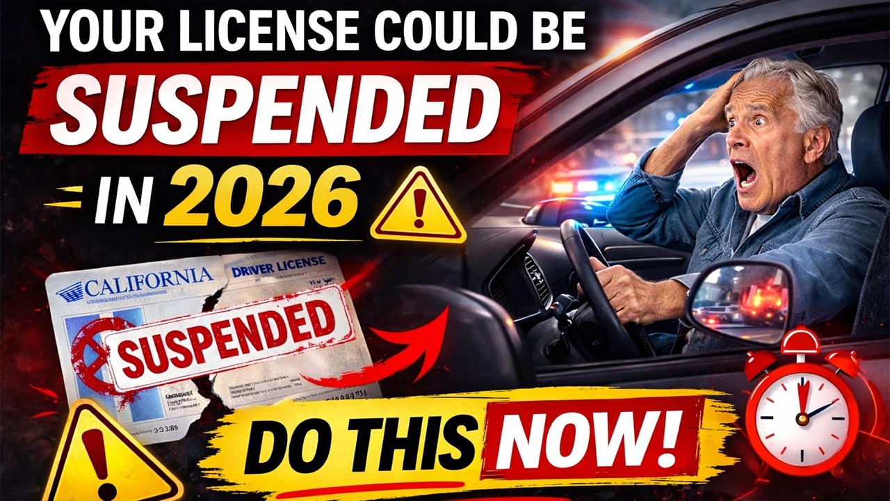 Your License Will Be Suspended in 2026 (If You Don't Do This)