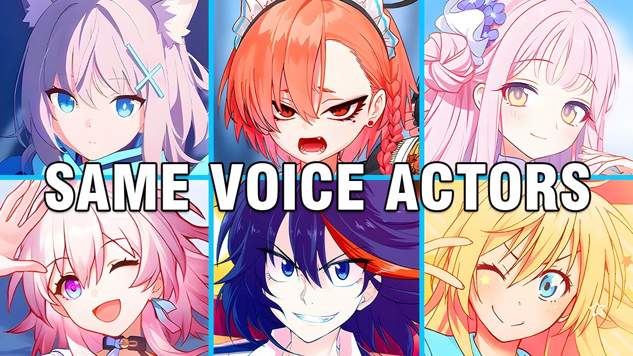 Blue Archive All Characters Japanese Dub Voice Actors Seiyuu Same Anime Characters