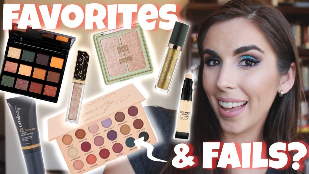 Monthly Makeup Review October | Blush Tribe, NYX, Revolution x Emily Noel, Pixi | 2018 | Katie Marie