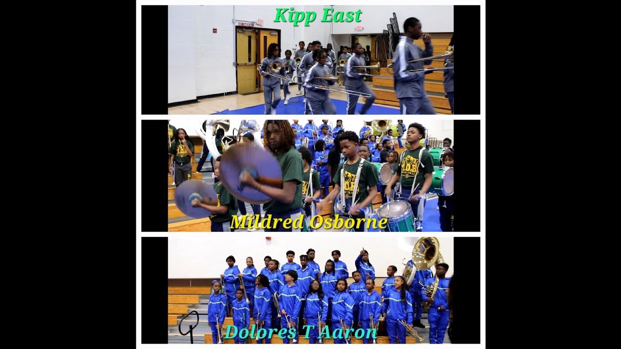 Kipp East, DTA, & Osborne [Marching In] @Dillard University Spring Fest Battle Of The Bands (2025)