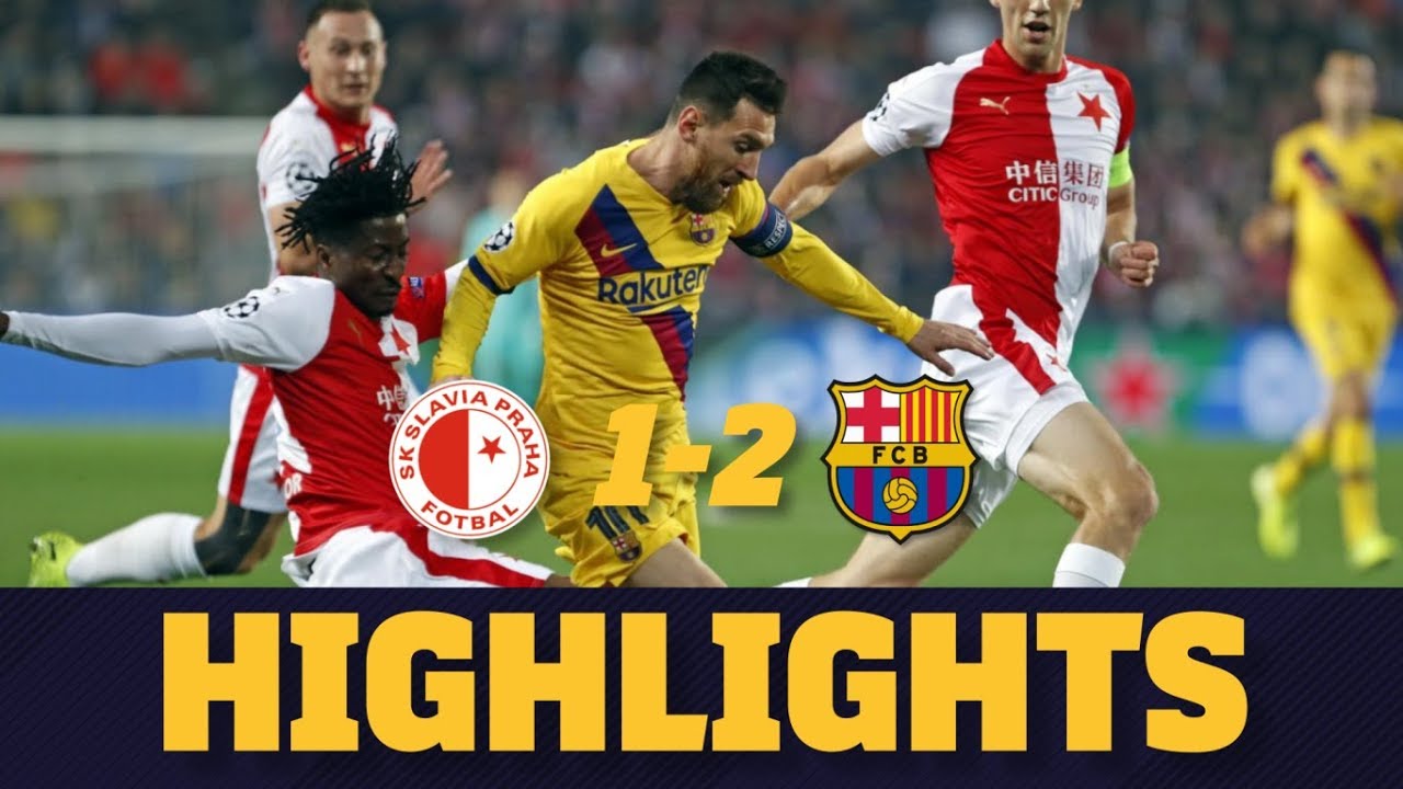 HLAVN&Iacute; | Slavia Praha 1-2 FC Barcelona