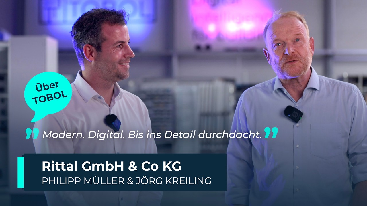 Digitalisierung in der Produktion: RITTAL blickt hinter die TOBOL-Kulissen