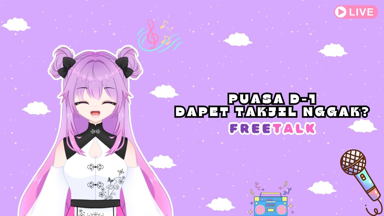 【FREETALK】Puasa Hari Pertama? Ada Hal Seru Apa Nih..... 💜😉😉 ‪​