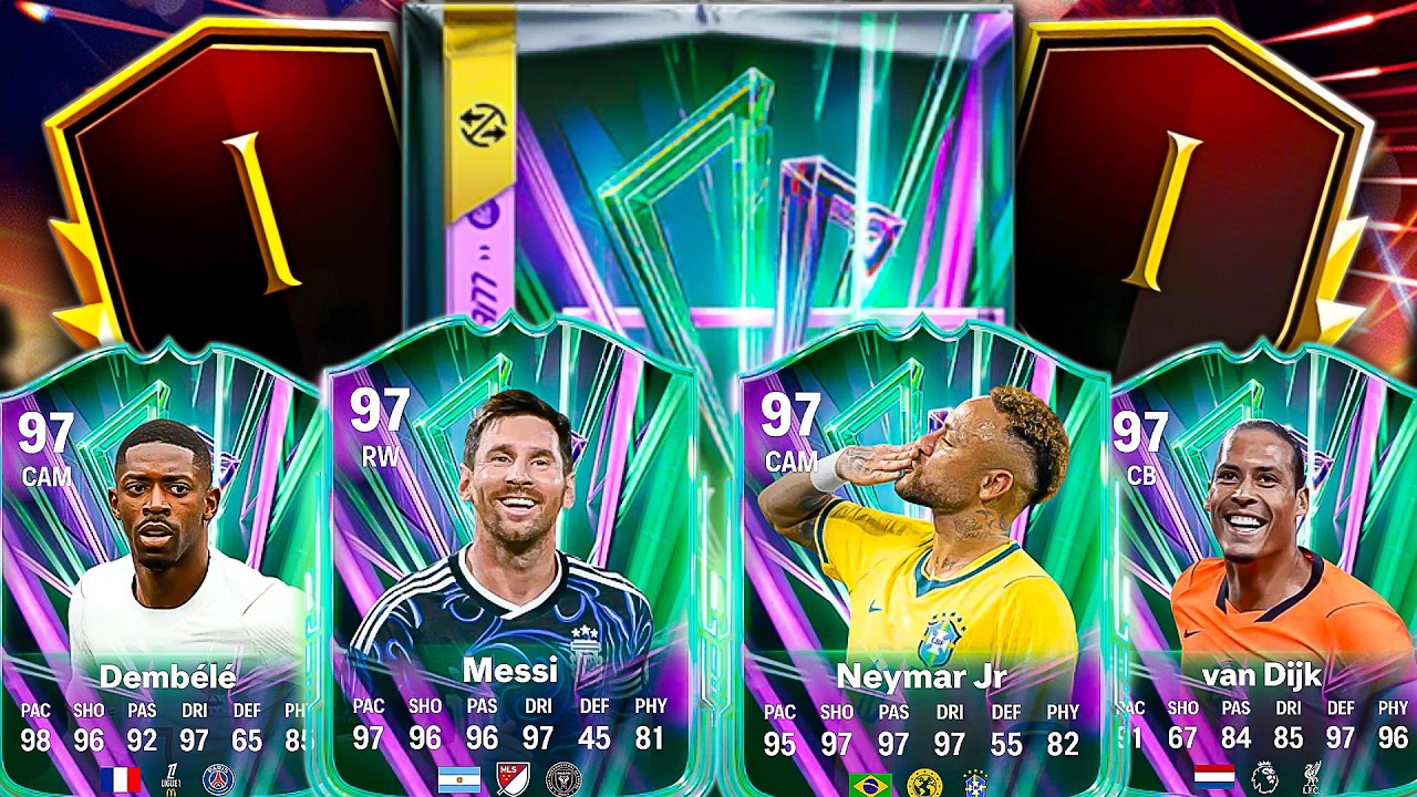Выбил 3 карты 97 🔥 2 награды Glory Hunter в FUT Champs 🏆 FC26 Ultimate Team