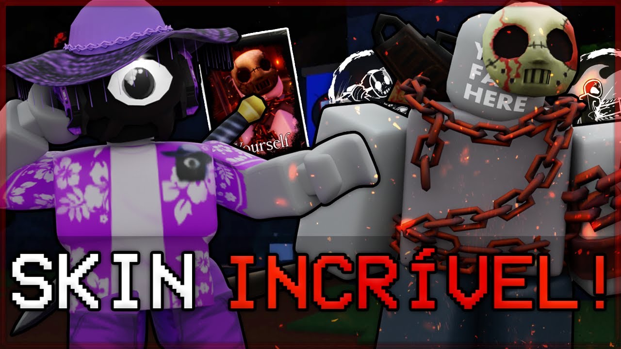 A YOURSELF DO SLASHER É A MELHOR SKIN DO FORSAKEN?! - Experiência de Slasher