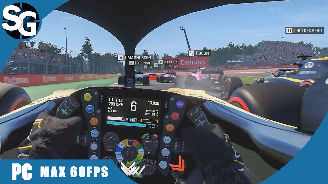 F1 2018 Game - Carlos SAINZ - Spanish Grand Prix