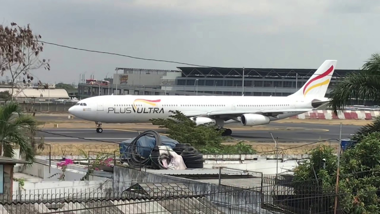 Despegues y Aterrizajes de Aviones en el Aeropuerto de Guayaquil parte 2