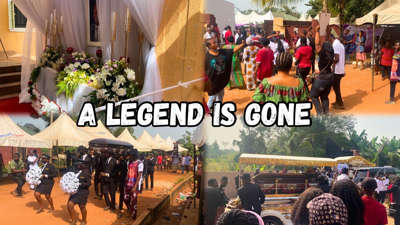 A NIGERIAN FUNERAL CEREMONY IN DELTA STATE/FINAL BURIAL RIGHT OF A LEGEND