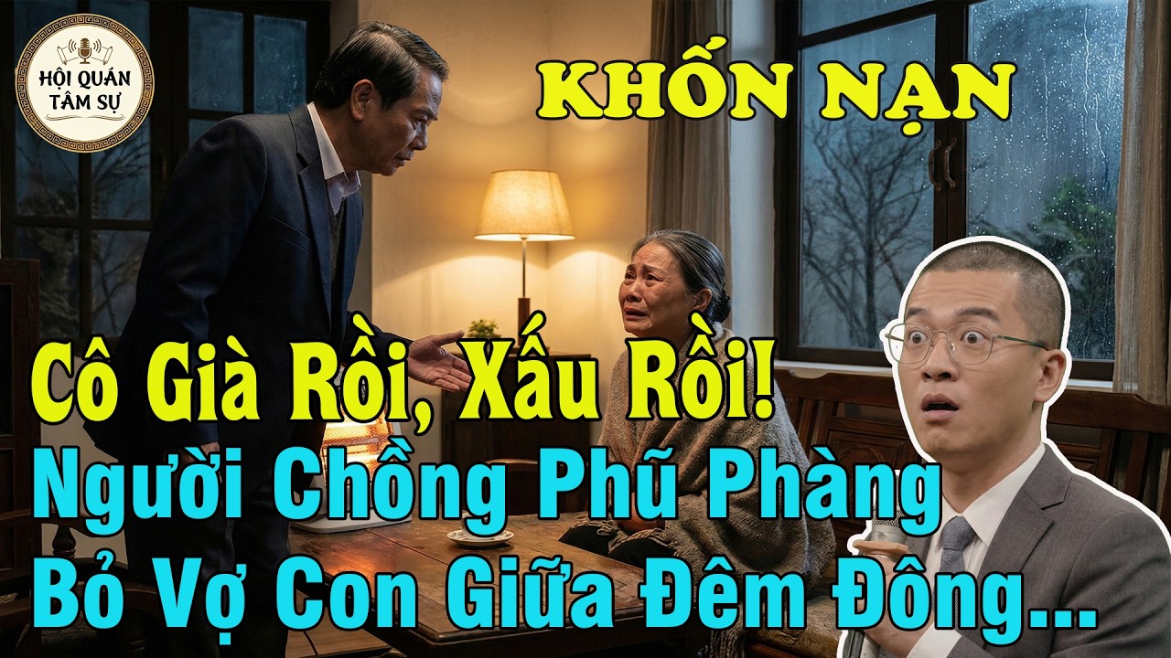 TÂM SỰ TUỔI XẾ CHIỀU: “Cô Già Rồi, Xấu Rồi!” – Người Chồng Phũ Phàng Bỏ Vợ Con Giữa Đêm Đông...
