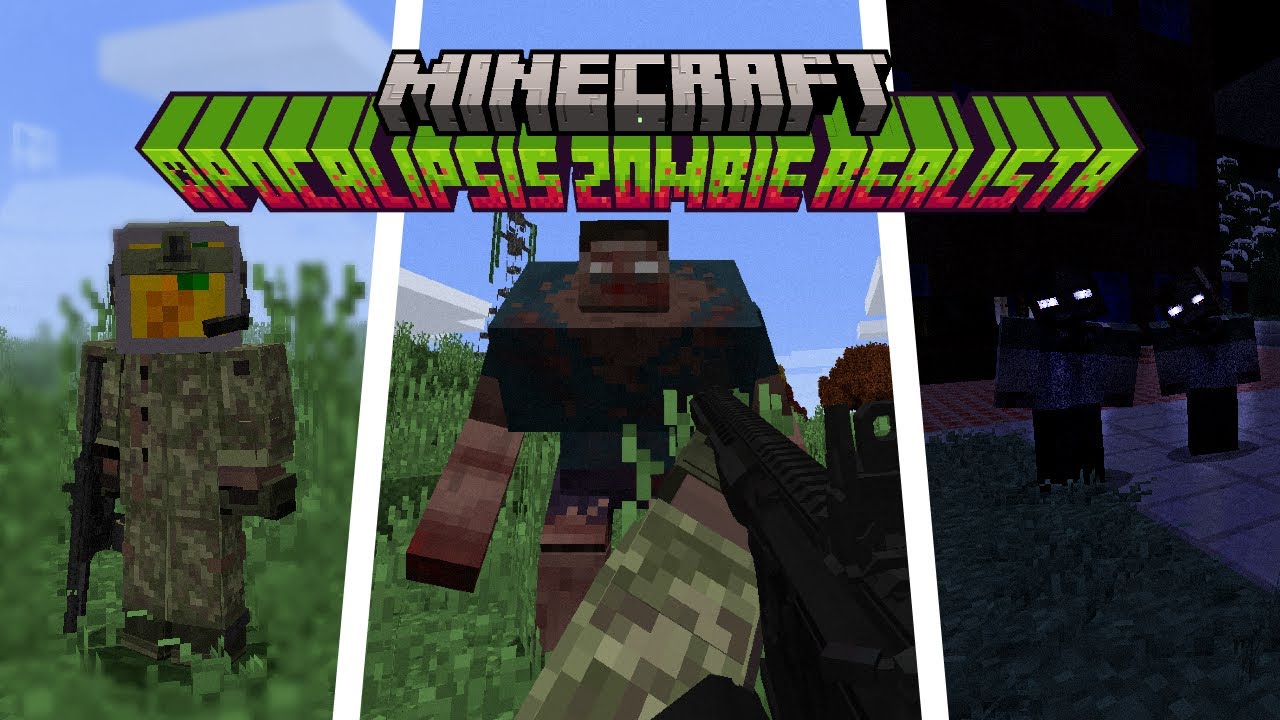 Como Convertir Tu Minecraft En Un Apocalipsis Zombie Realista | Minecraft 1.12.2
