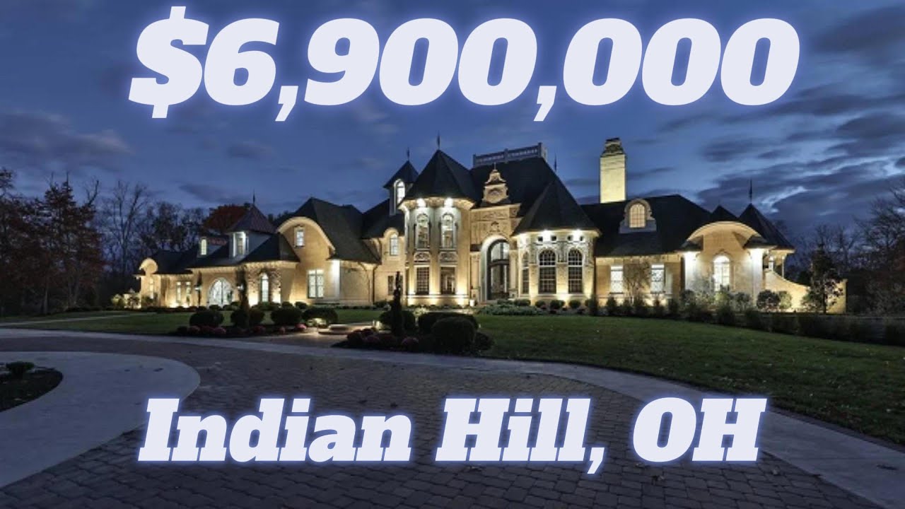 UNBELIEVABLE $6.9M Ohio Mansion | Luxury Home Tour 2025 | Indian Hill Real Estate
