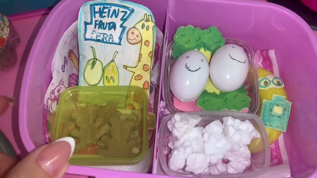 Arrumando A Lancheira Da Bebê Reborn Luna-Primeiro Dia De Creche 🏫🎒/ Milli Produções 